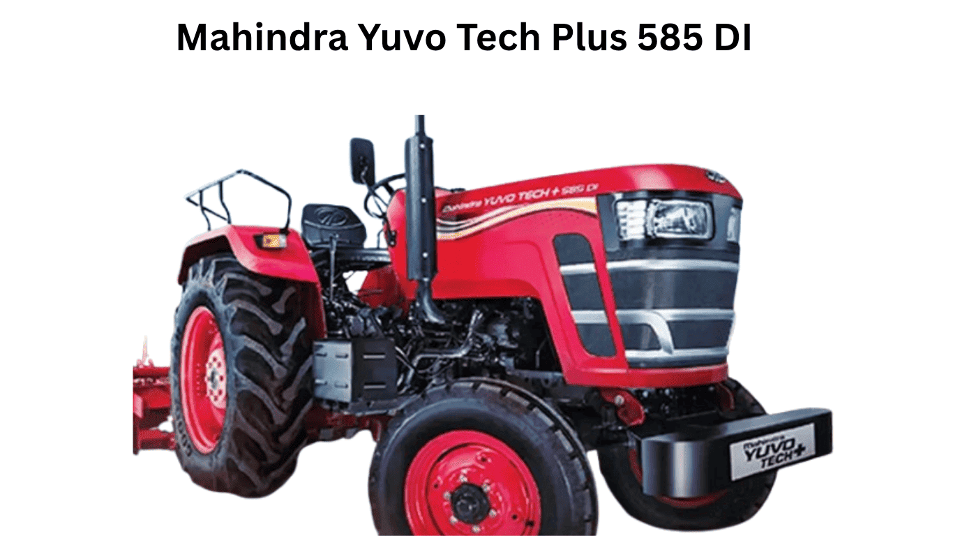 Mahindra Yuvo Tech Plus 585 DI tractor with PTO for farming